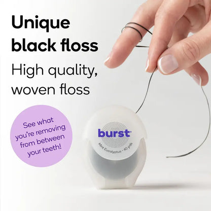Cosmic Pink Nova Sonic Toothbrush Bundle- Includes AAA Battery Sonic Toothbrush, Wall Mount, Watermelon Mint Aroma Black Expanding Floss