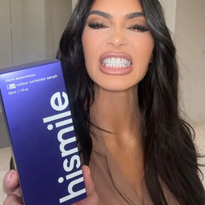 [NEW] [Hismile] V34 Colour Corrector Serum Value Set, Tooth Stain Concealer, Temporary Brightening Booster, Purple Toothpaste, Colour Correcting