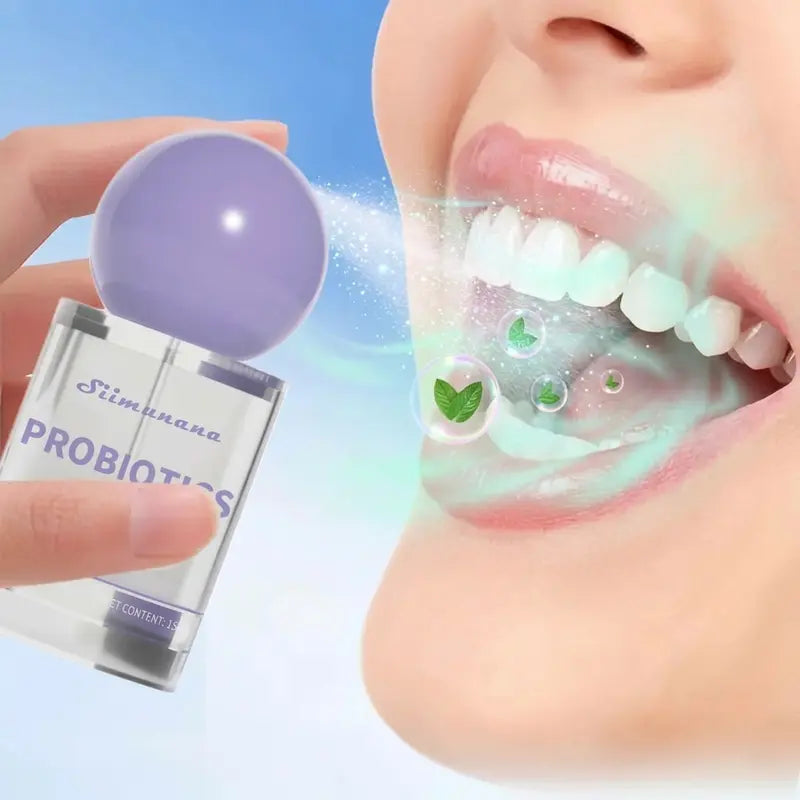 Oral Spray Bottle (15Ml) - Sugar-Free Liquid Oral Care for Adults, Portable Selfcare for Daily Minty Fresh Breath, Long-Lasting Effect