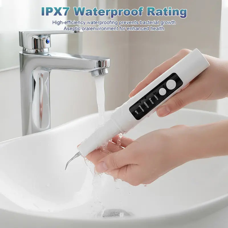 【Free Shipping】Ultrasonic Plaque Cleaner Oral Care Kit - Electric Toothbrush with USB Cable, Soft-To-Super Modes, Tartar Remover Tool for Human Use to Remove Tartar and Stains