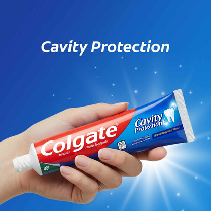 Cavity Protection Fluoride Toothpaste, Mint, 6 Pack, 6 Oz
