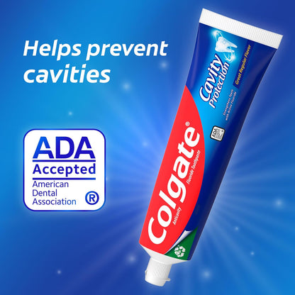 Cavity Protection Fluoride Toothpaste, Mint, 6 Pack, 6 Oz