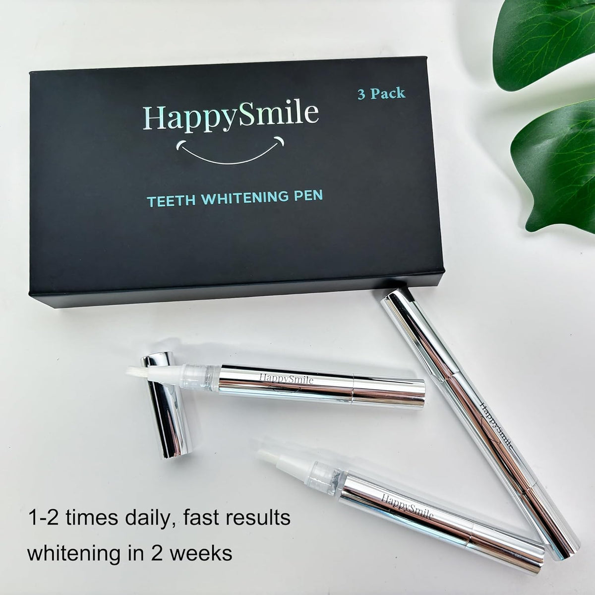 Teeth Whitening Pen Set of 3, Gentle on Sensitive Teeth
