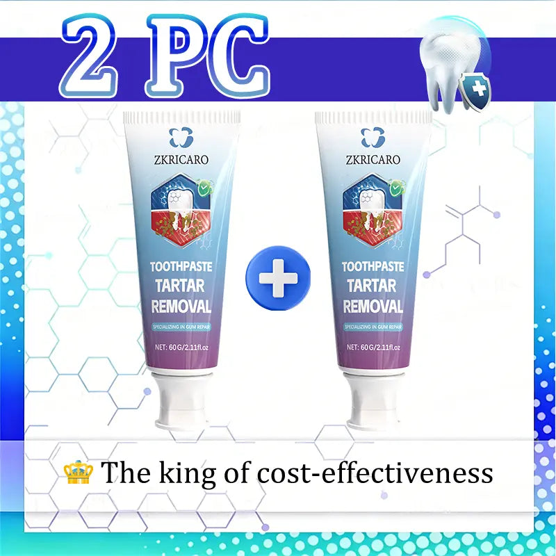 Clinical Strength Fluoride Blend Cavity Guard Toothpaste - Gentle Menthol Mint Cleansing, Cellulose Gum Enamel Repair, Anti-Decay, Plaque-Fighting, 12H Fresh Breath, Sorbitol Deep Clean, Teeth Whitening, Healthy Gums, Coffee Sensitivity Care